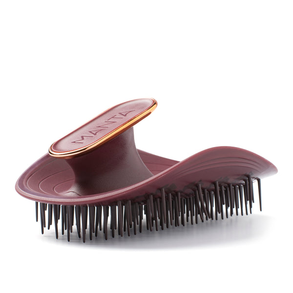 Manta Original Healthy Hair Brush Burgundy
