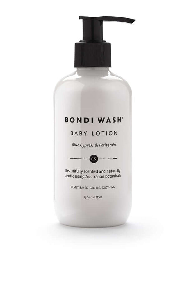 Bondi Wash Baby Lotion Scent 5 | Blue Cypress & Petitgrain | BY JOHN