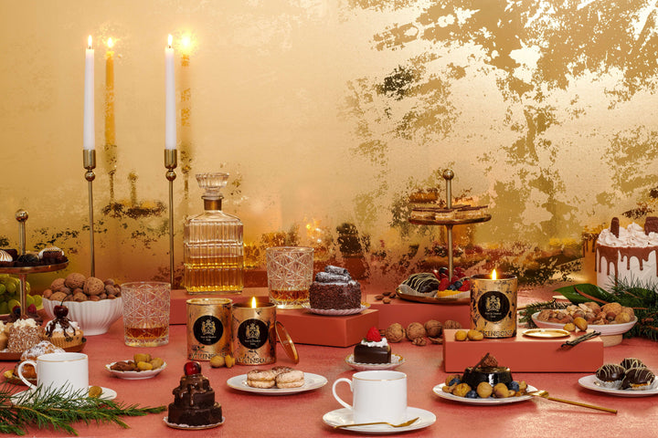 Atkinsons Rum & Chestnut Duet Scented Candle | BY JOHN