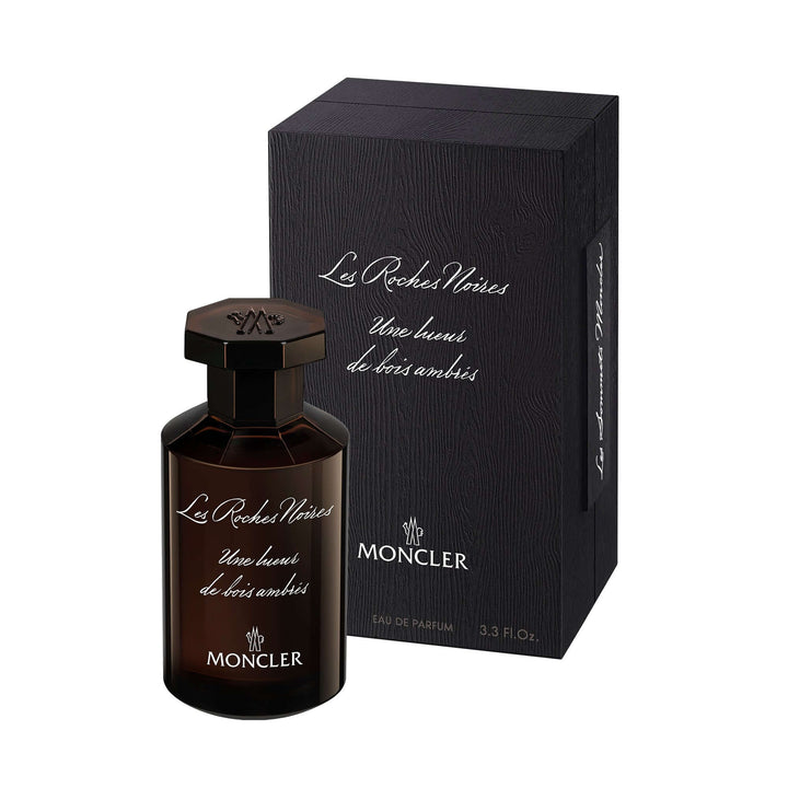 Moncler Les Roches Noires - Une lueur de bois ambrés Eau de Parfum | BY JOHN