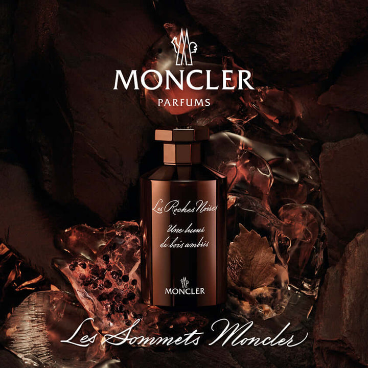 Moncler Les Roches Noires - Une lueur de bois ambrés Eau de Parfum | BY JOHN
