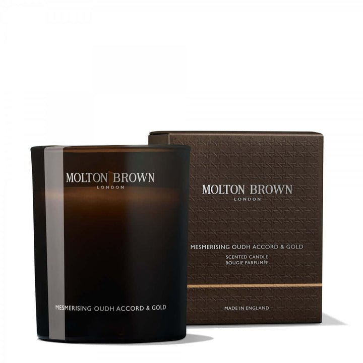 Molton Brown Mesmerising Oudh Accord & Gold Scented Candle 190gr | BY JOHN