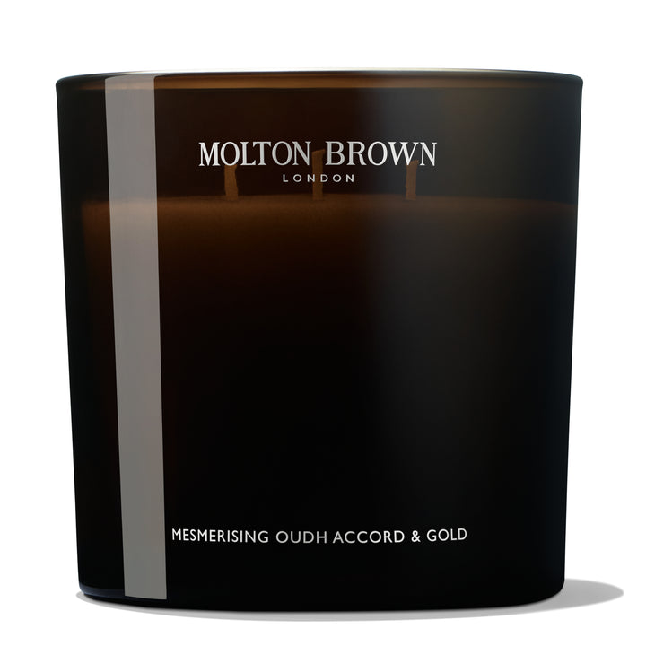 Molton Brown Mesmerising Oudh Accord & Gold Scented Candle 600gr | BY JOHN