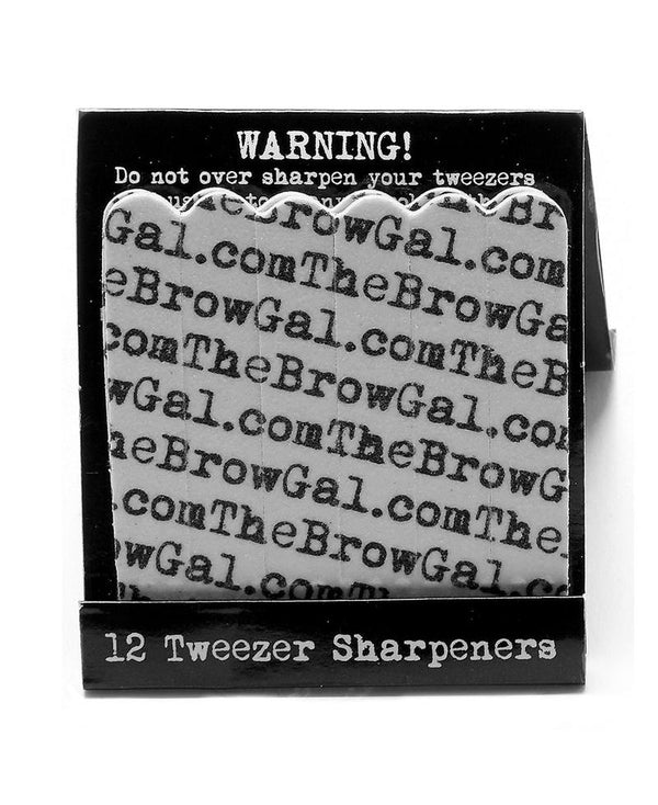 The BrowGal Tweezer Sharpeners