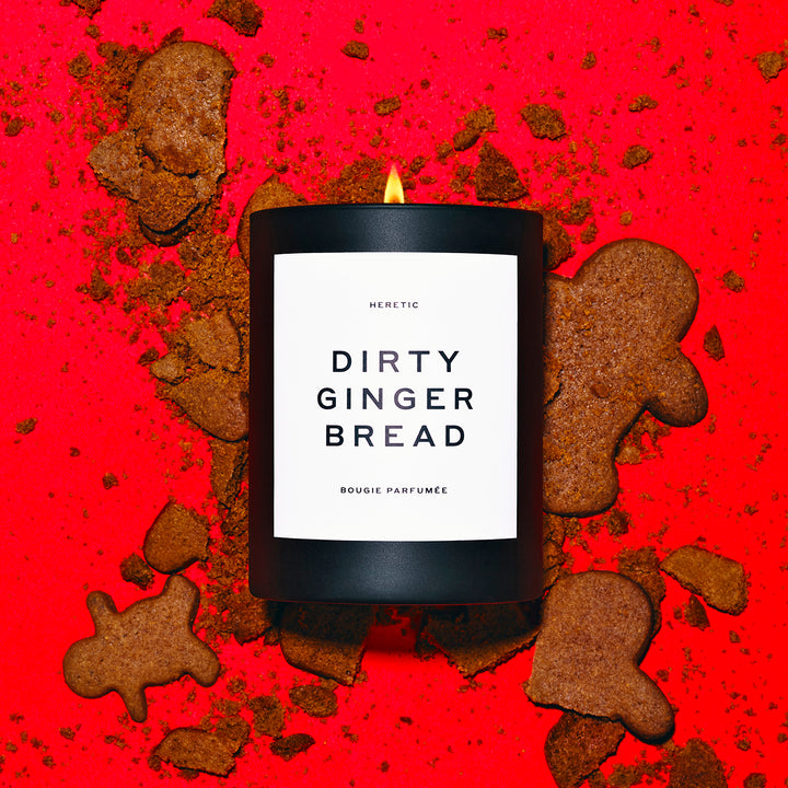 HERETIC DIRTY GINGERBREAD CANDLE | BY JOHN